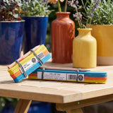 PLANT LABELS - 20 MINI COLOURED 10CM LABELS & PENCIL