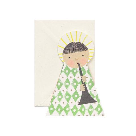 Green Angel Fold-Out Card