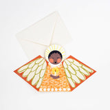 Orange Angel Fold-Out Card