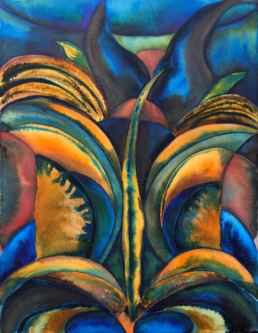 Haffendi Anuar, Sympathetic Eyes (Blue) (2025)