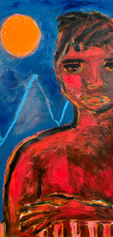 Claudio Villafane, Niño en el puente (boy on the bridge) (2025)