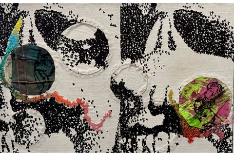 Sally Eland, Skullduggery pink green 2025