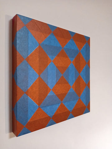 Tom Fleming, Untitled (Blue/Orange) (2025)