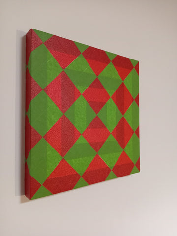 Tom Fleming, Untitled (Red/Green) (2025)