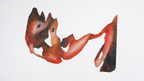 Viviana Jeon, Digital Sculpture Frottage (2025)