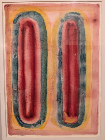 Giuseppe Marasco, Mexican Colourfield Abstraction Lozenges (2023)