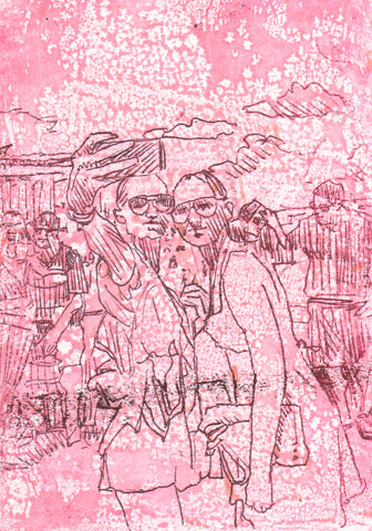 Mike Quirke, Pink Selfie (2022)