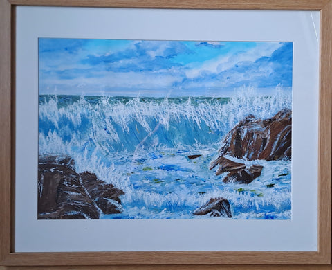 Rodney Jackson, Crash of waves (2024)