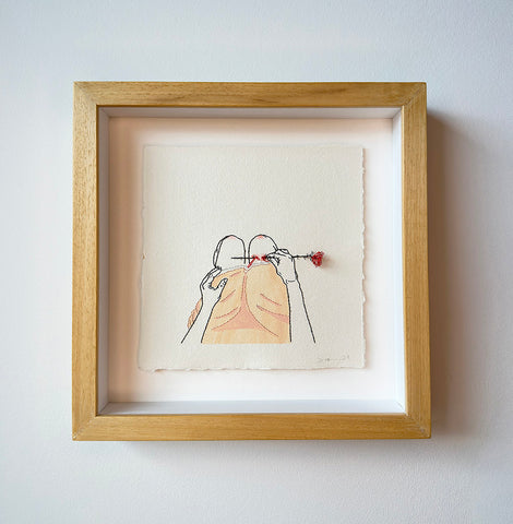 Sandra Valencia, Thank you for the flowers (2024)