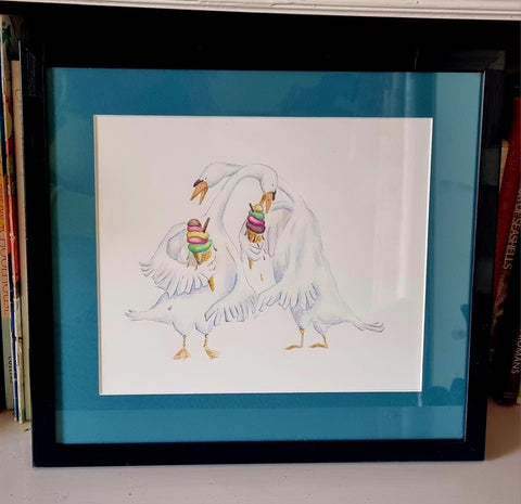 Joanna Twinn, Swans in the Park