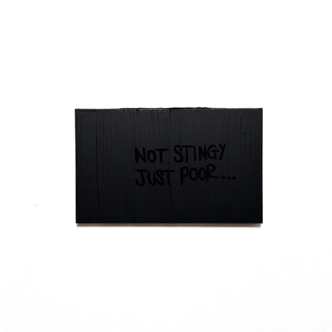 Louis Wootton-Davies, Not Stingy, Just Poor (2025)