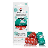 Adios - Christmas Compostable Poo Bags (Limited Stock)