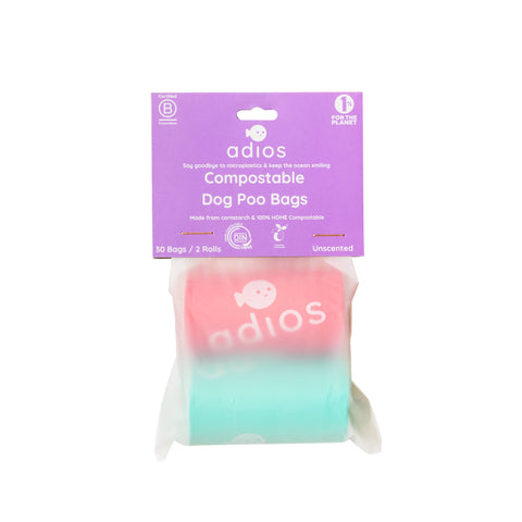 Adios - Compostable Dog Poo Bags