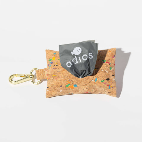 Handmade Natural Cork Poo Bag Holders