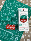 Adios - Christmas Compostable Poo Bags (Limited Stock)