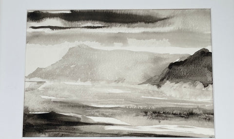 Elizabeth Wrigley, Homage to Norman Ackroyd (2025)