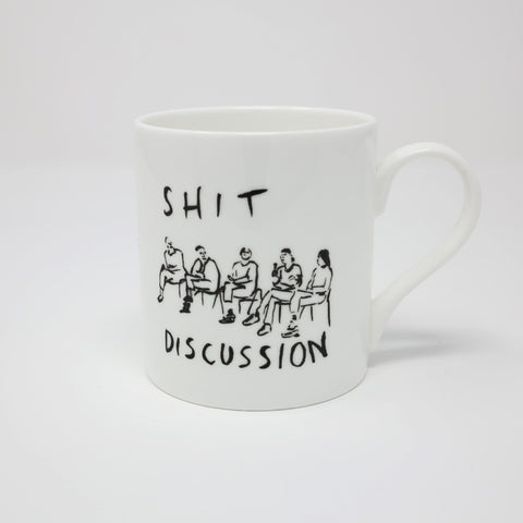 Bedwyr Williams' Shit Discussion Mug